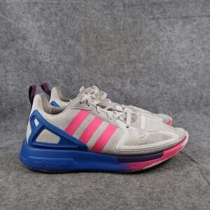 Adidas Shoes Womens 7 Athletic Trainer Originals ZX 2K Flux Sneakers Casual Pink